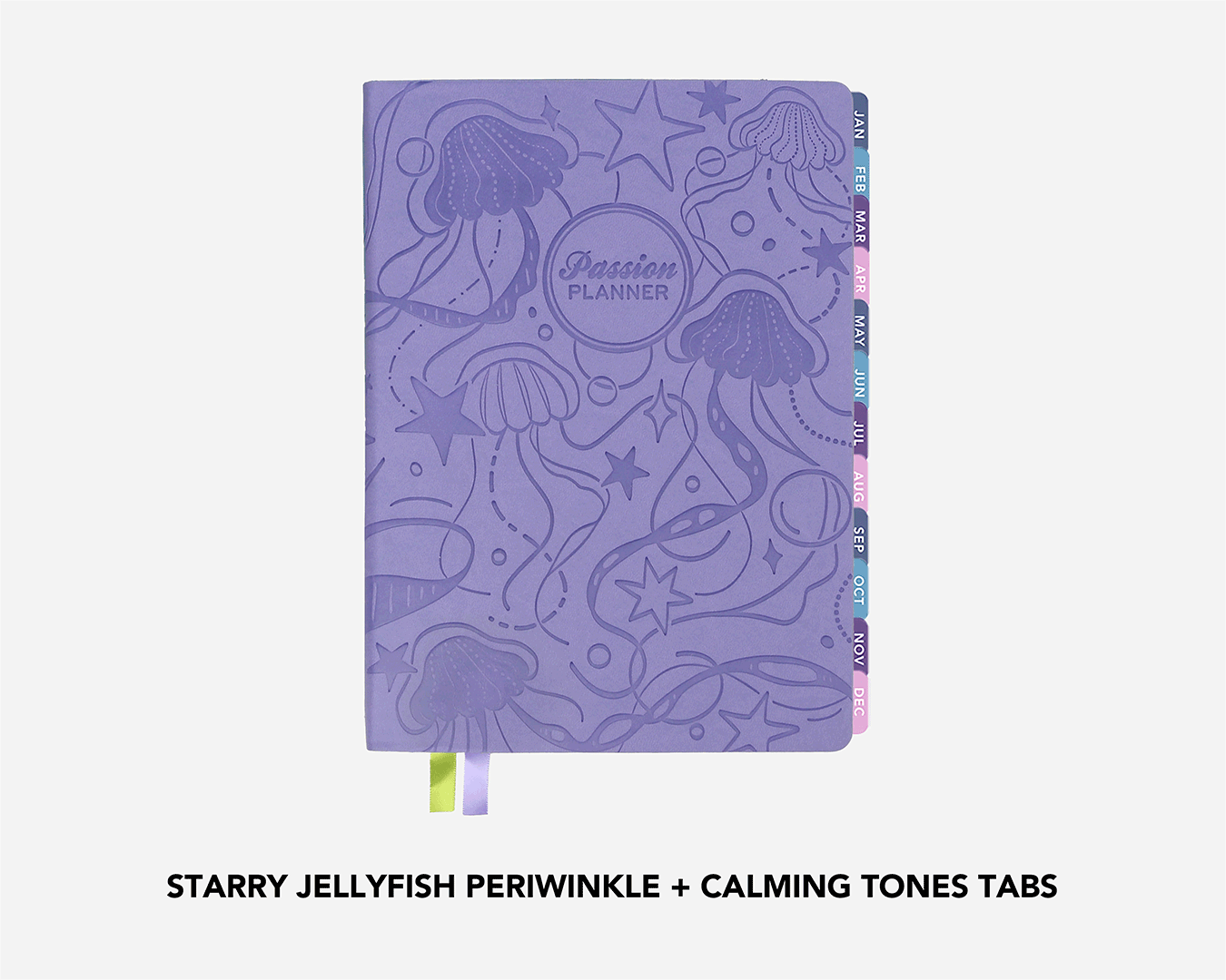 Starry Jellyfish periwinkle tab combination examples 