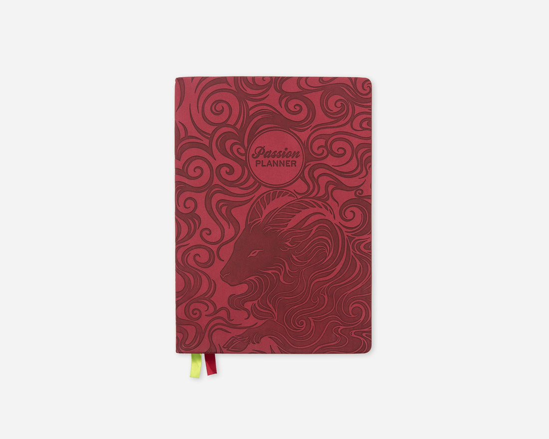Weekly 2027 Planner - Year of the Goat Red