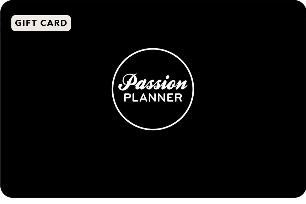 Passion Planner Logo Gift Card - Passion Planner