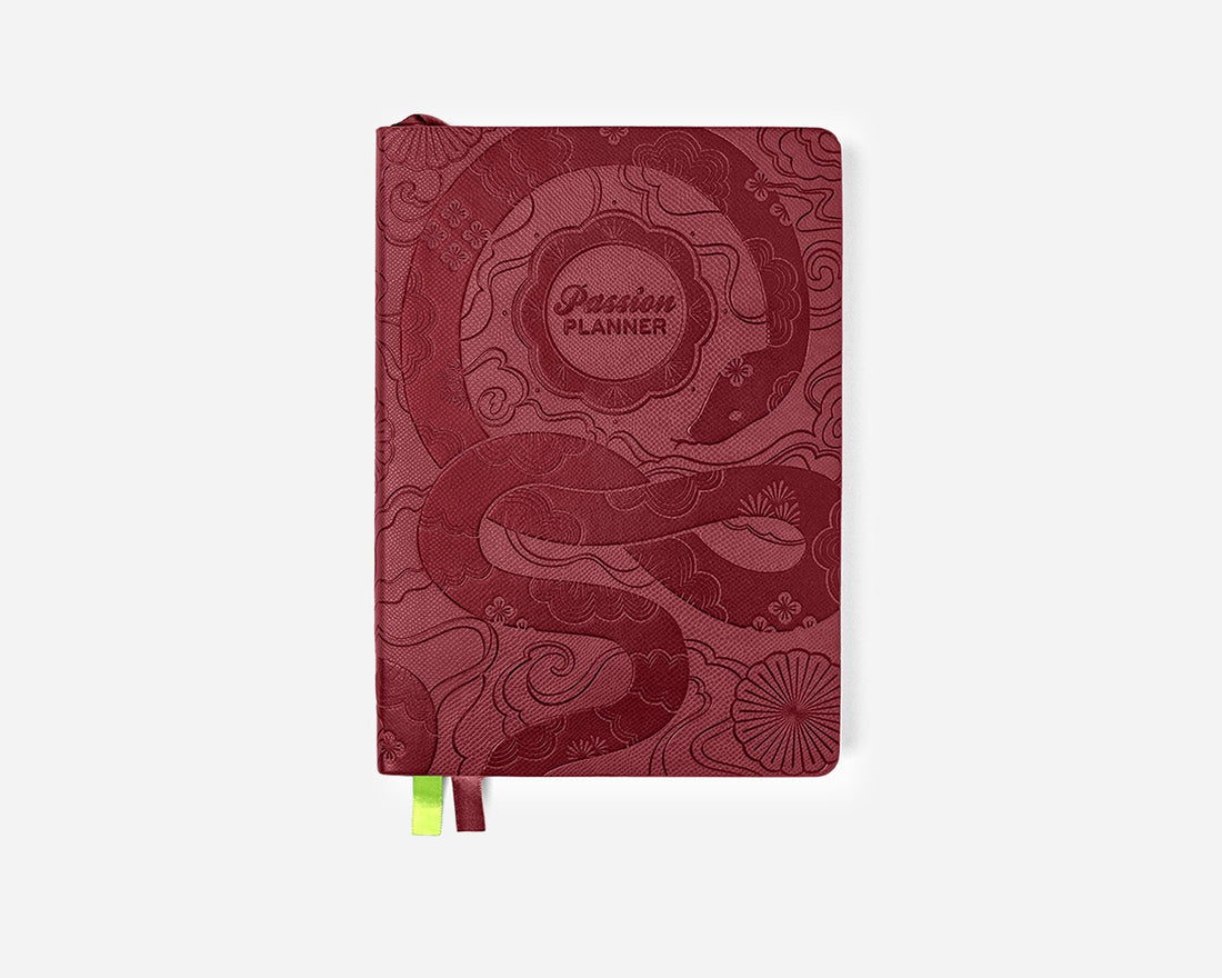 Daily Planner - Undated - Year of the Snake Ruby - Passion Planner