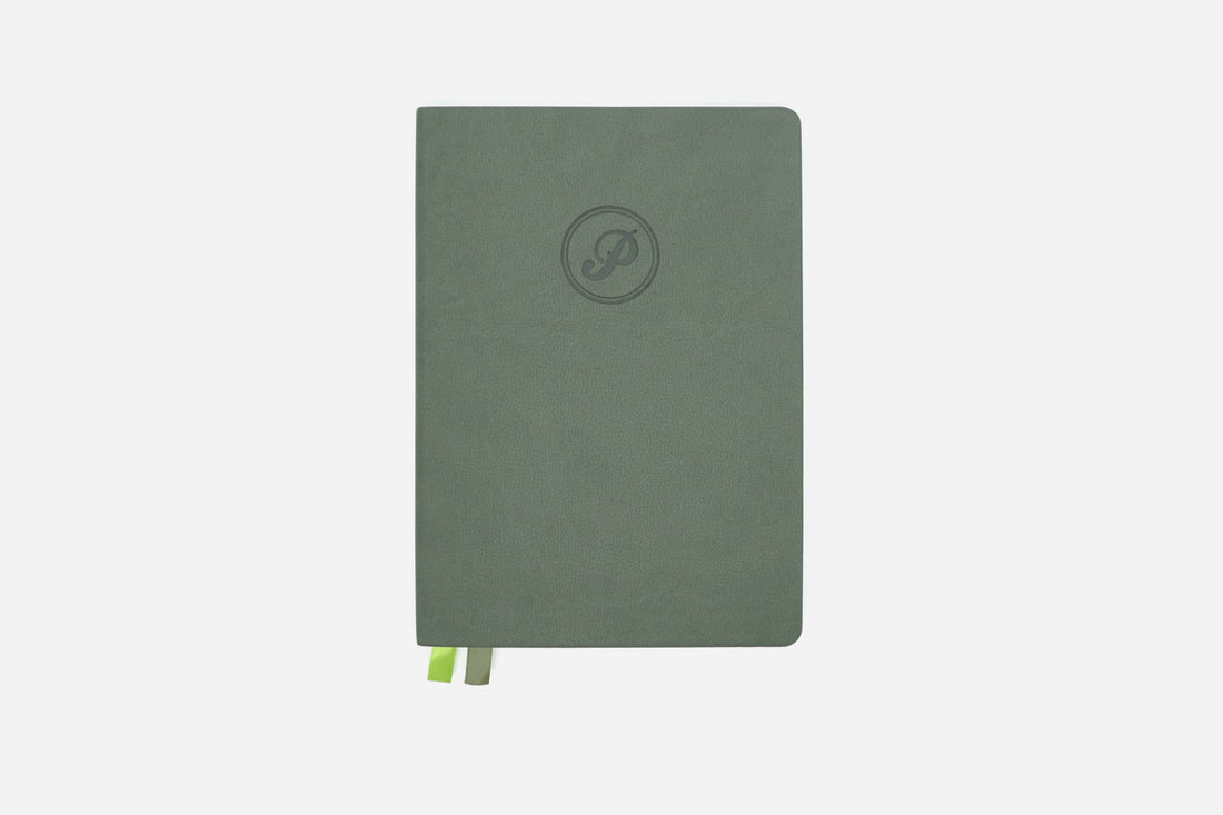 calm green bullet journal
