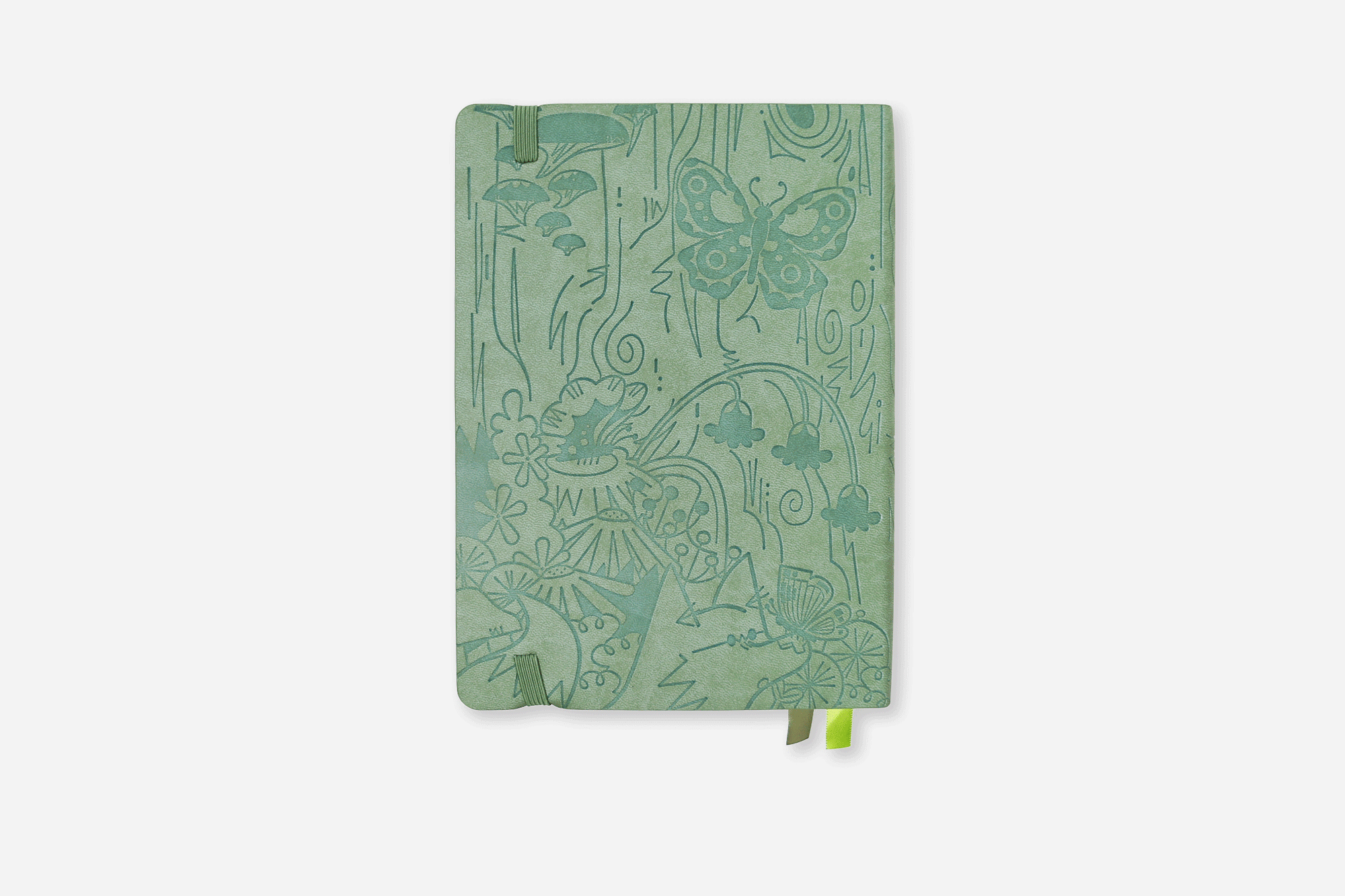 cozy nature daily planner backs 