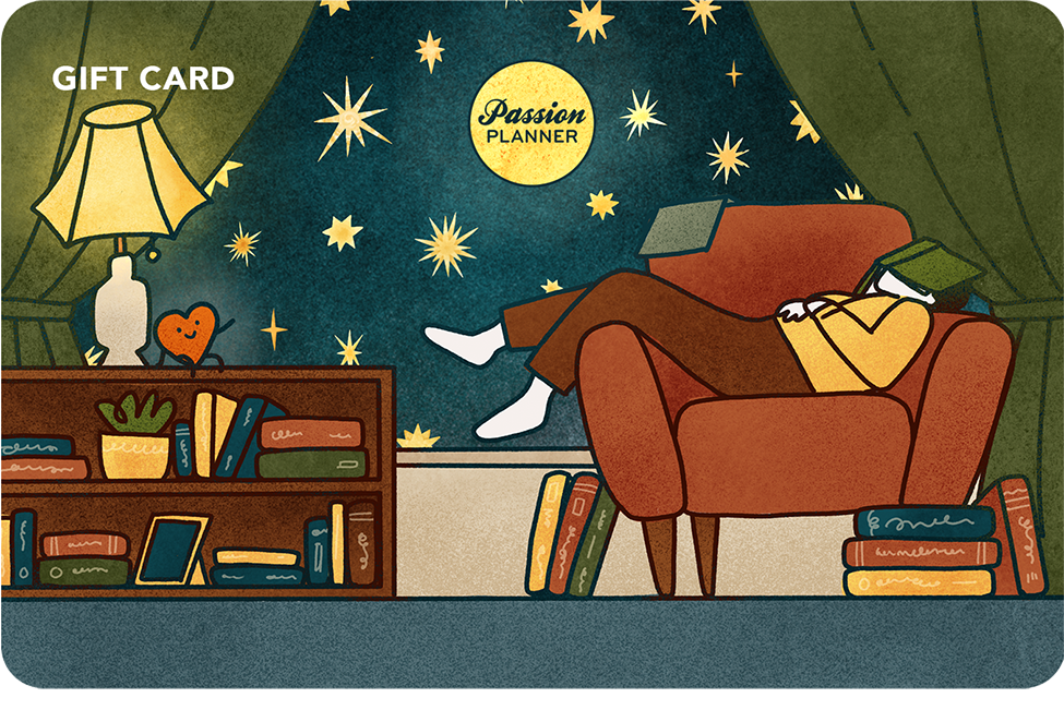 Cozy Reader Gift Card - Passion Planner