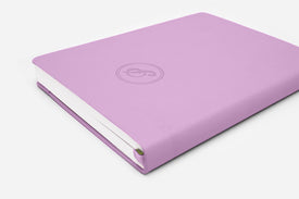 dreamy lilac bullet journal spine