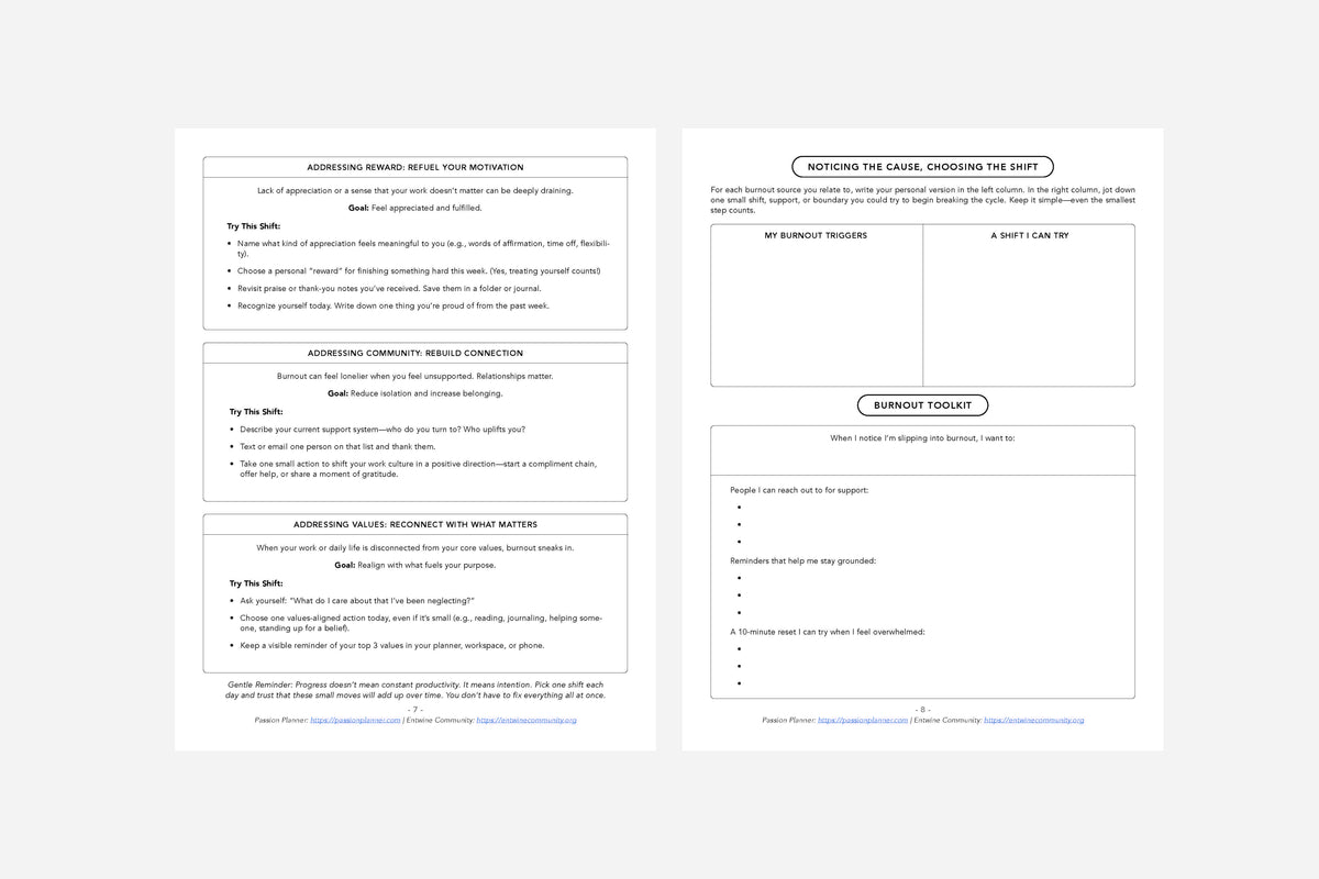 Burnout Recovery & Rest Planning Guide