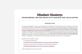 transforming limiting beliefs worksheet