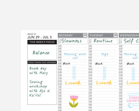 Weekly 2026 - 2027 Mid-Year Planner Printable
