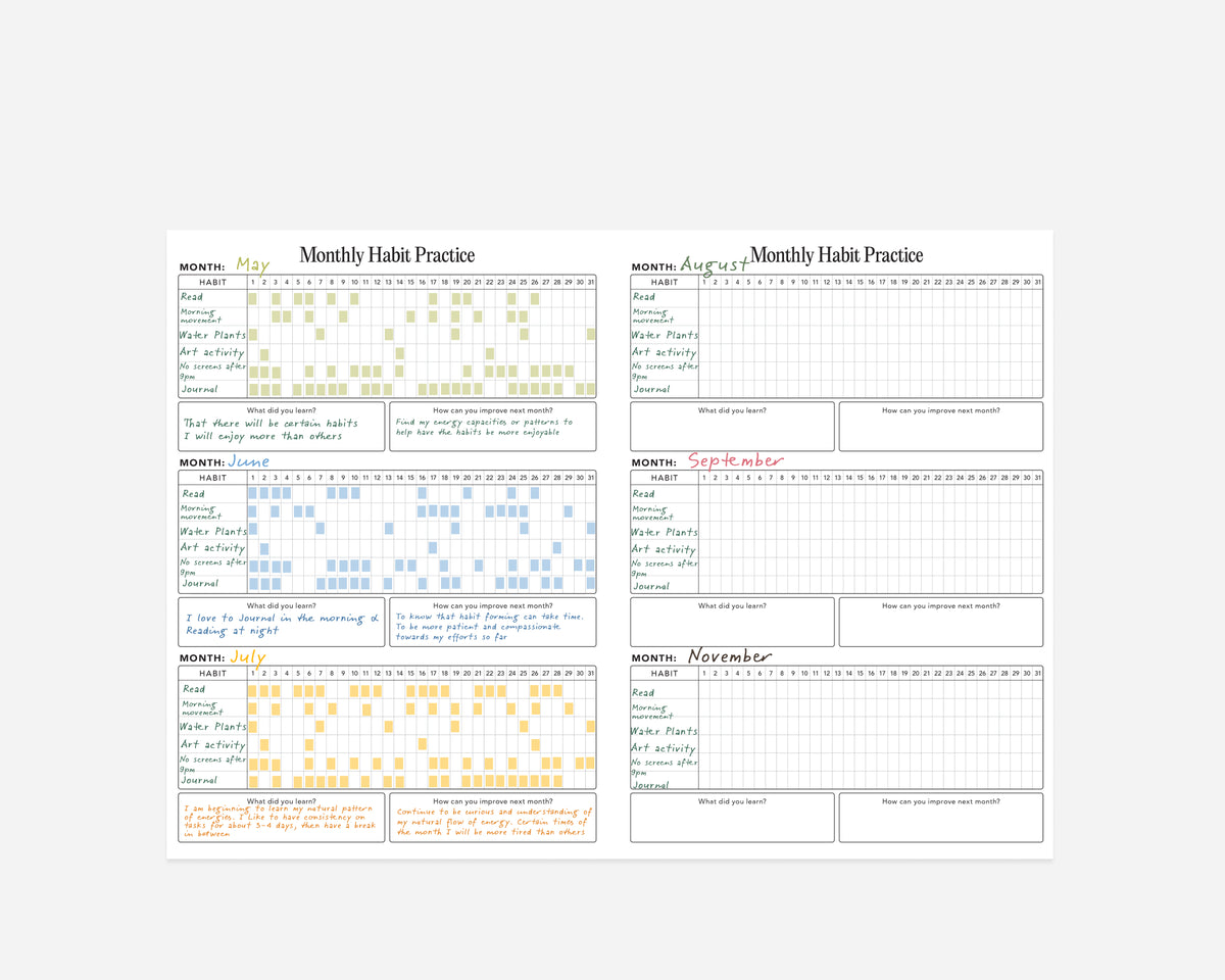 Weekly 2026 - 2027 Mid-Year Planner Printable