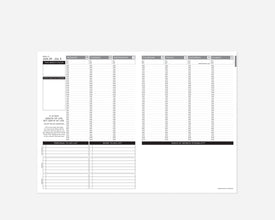 Weekly 2026 - 2027 Mid-Year Planner Printable