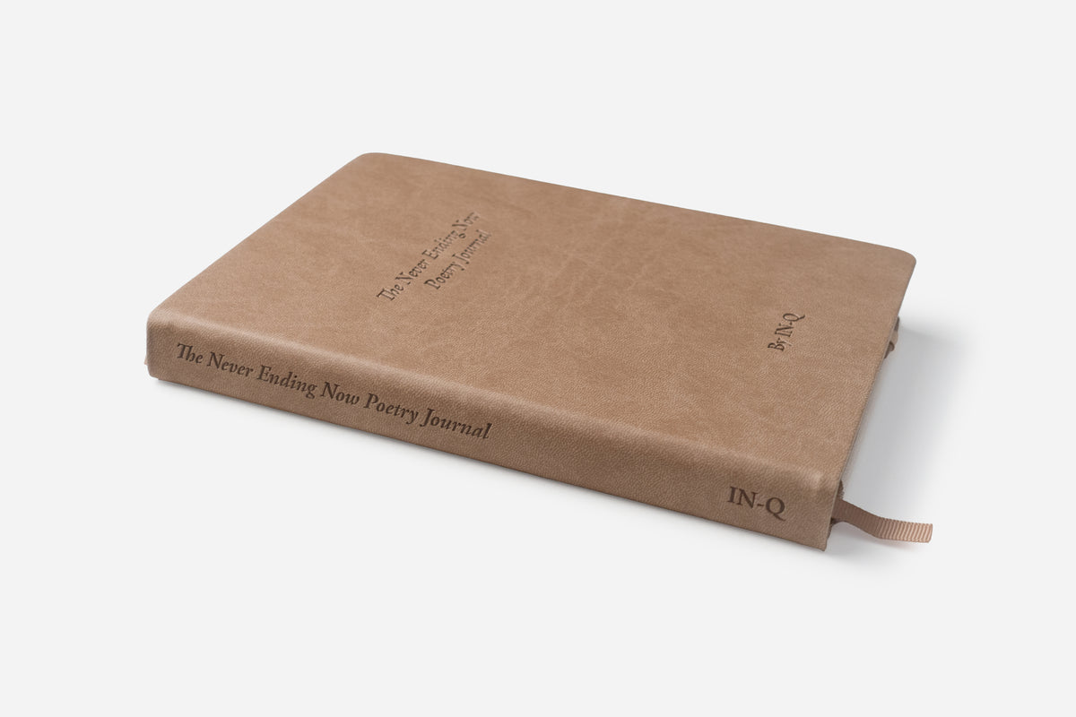The Never Ending Now Poetry Journal - Mocha Brown - Passion Planner