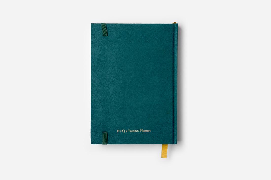 The Never Ending Now Poetry Journal - Emerald Green - Passion Planner