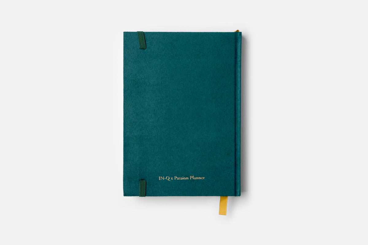 The Never Ending Now Poetry Journal - Emerald Green - Passion Planner