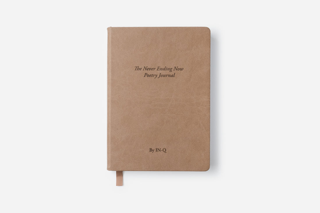 The Never Ending Now Poetry Journal - Mocha Brown - Passion Planner