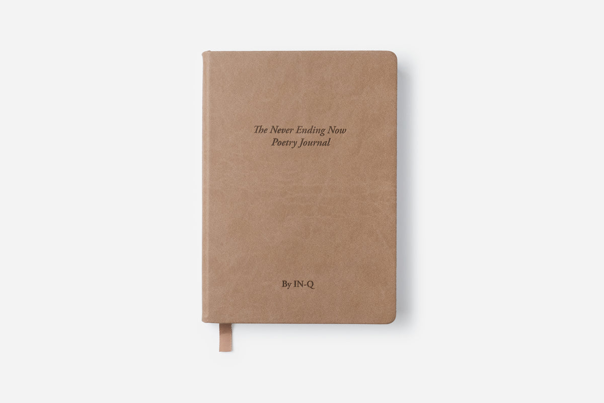 The Never Ending Now Poetry Journal - Mocha Brown - Passion Planner