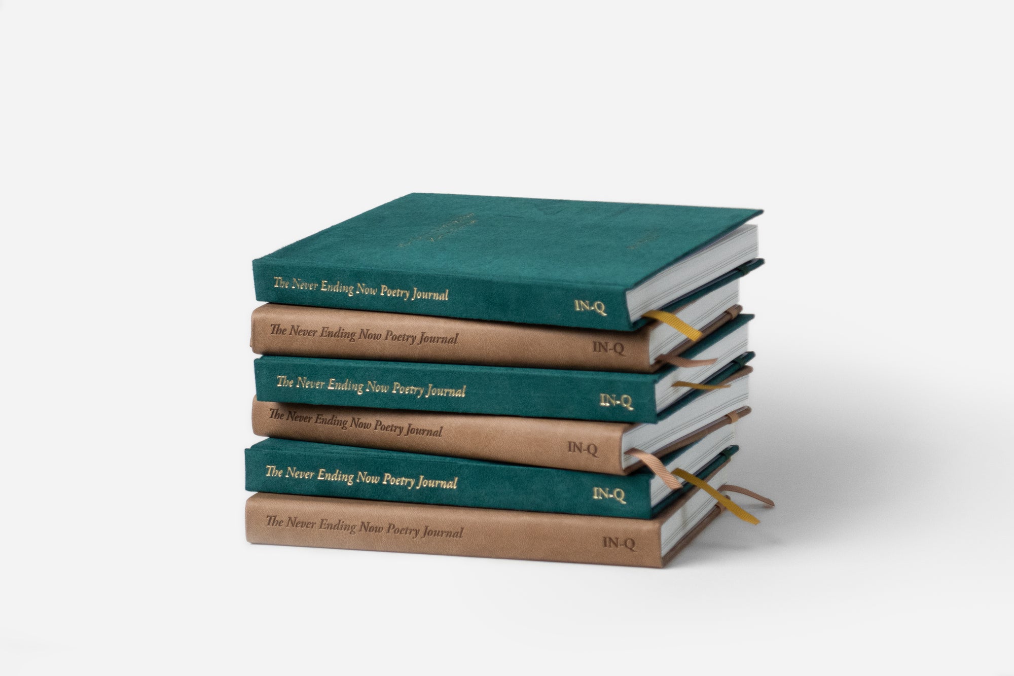 The Never Ending Now Poetry Journal - Emerald Green - Passion Planner