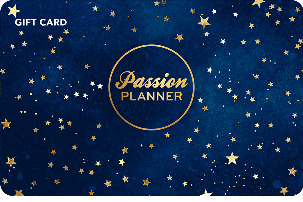 Midnight Sky Gift Card - Passion Planner