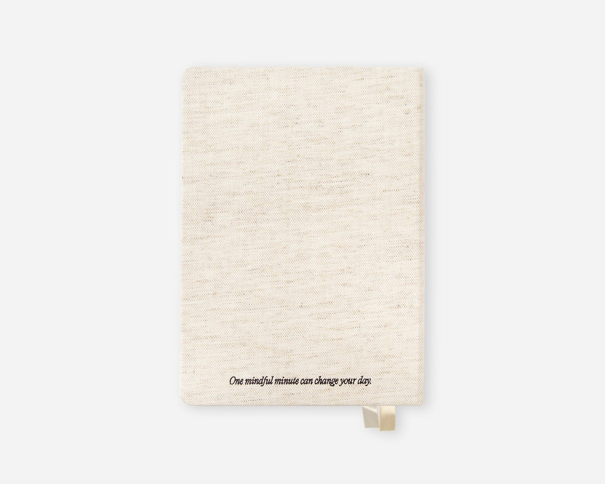 Mindful Minute Journal - Calm Linen