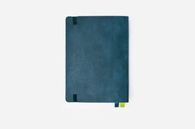 ocean teal bullet journal back cover