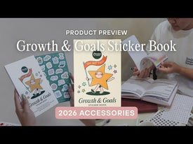 Growth & Goals Sticker Book video preview