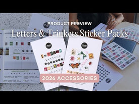 Letters & Trinkets Sticker Packs video preview