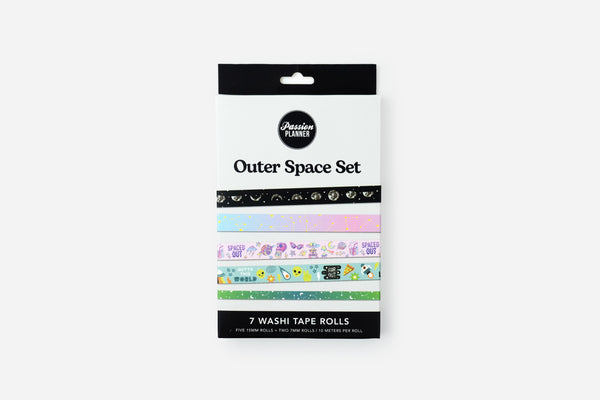 outer space washi tape set