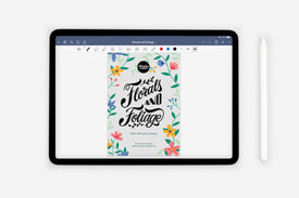 Digital Florals & Foliage Sticker Book - Passion Planner
