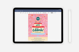 Digital Let's Celebrate! Sticker Book - Passion Planner