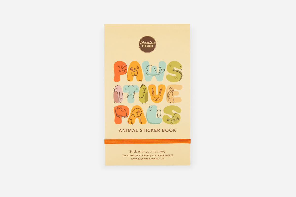 Pawsitive Pals Stickerbook - Passion Planner