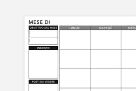 Weekly Undated Italian - Passion Planner