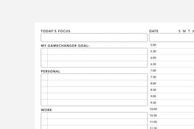 Daily Layout - Passion Planner