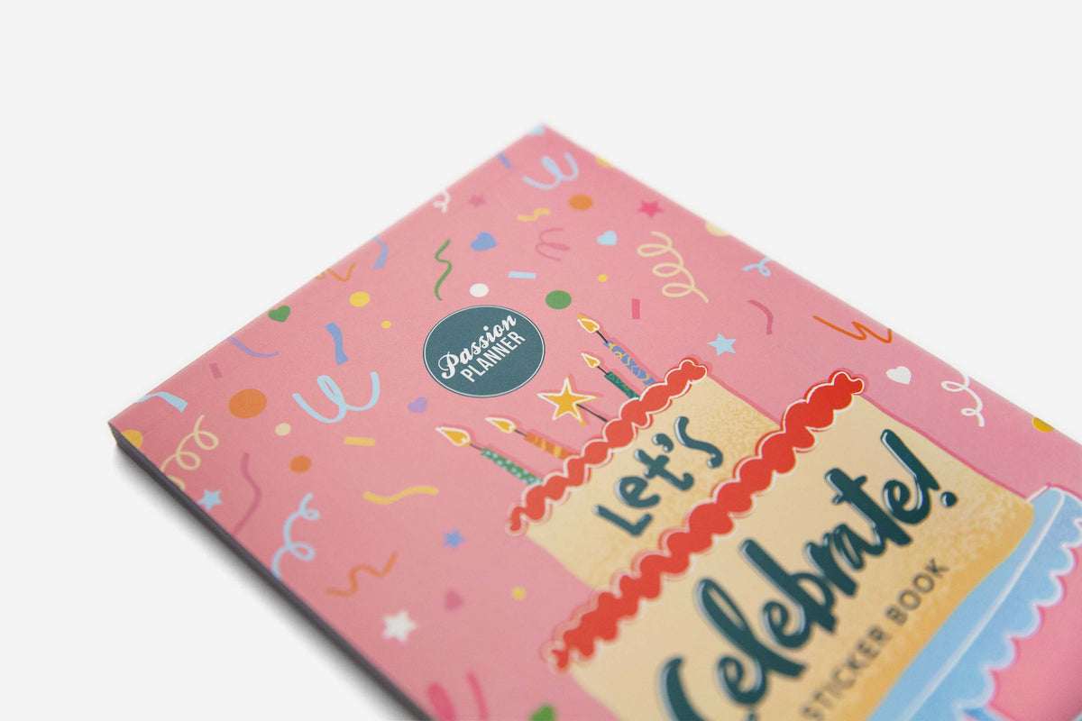 Let's Celebrate! Sticker Book - Passion Planner