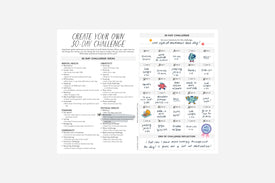 Create Your Own 30-Day Challenge - Passion Planner