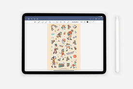 Digital Passion Projects Sticker Book - Passion Planner