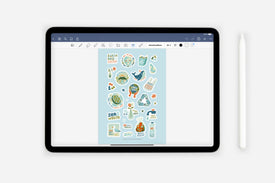 Digital Plan It for the Planet Sticker Pack - Passion Planner