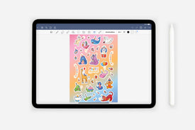 Digital Let's Celebrate! Sticker Book - Passion Planner