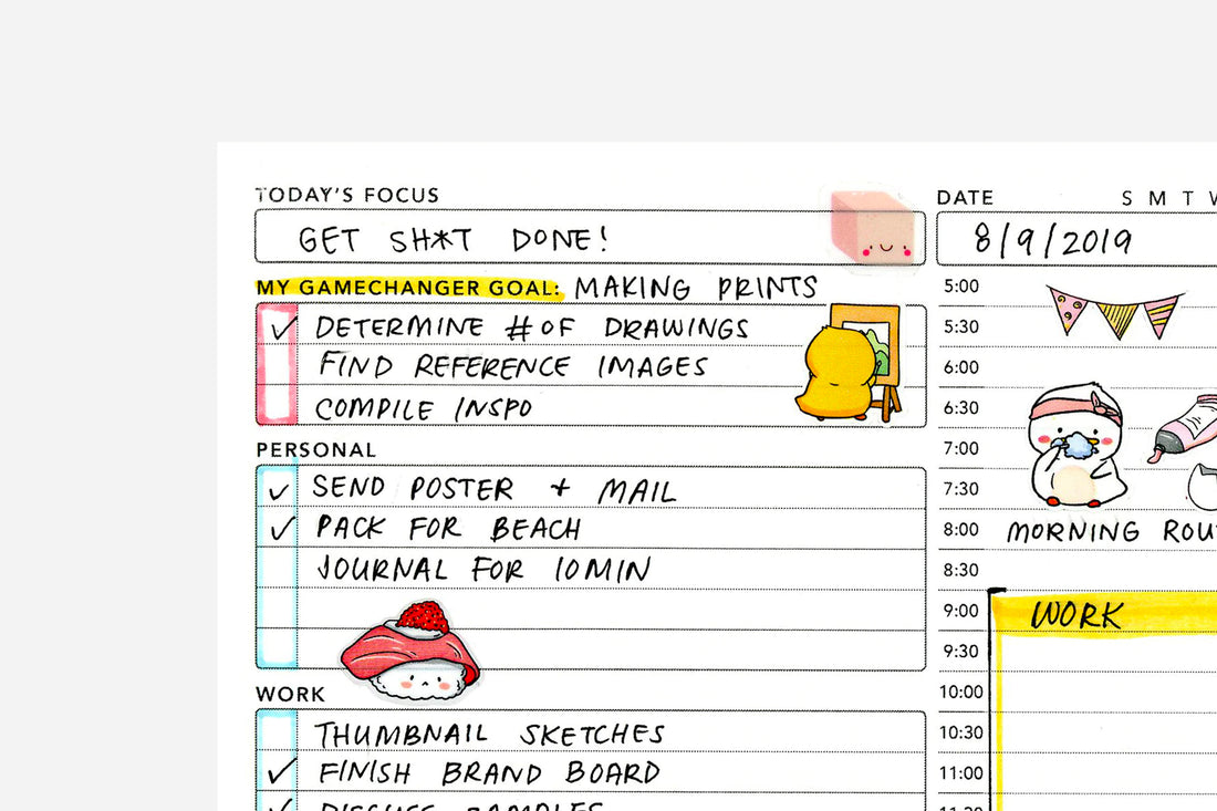 Daily Undated - Passion Planner