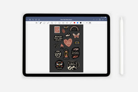 Digital New Year New Goals Sticker Book - Passion Planner