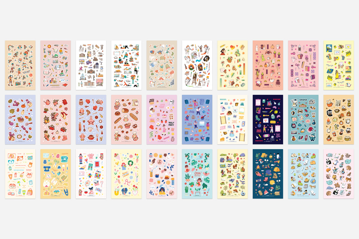 Digital Passion Projects Sticker Book - Passion Planner