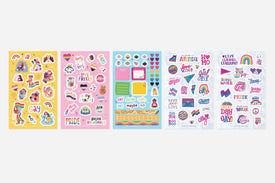 Digital Love is Love Sticker Pack - Passion Planner