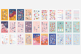 Digital Wellness and Health Sticker Book - Passion Planner