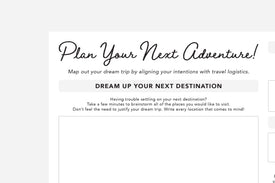 Travel Planning Worksheet - Passion Planner