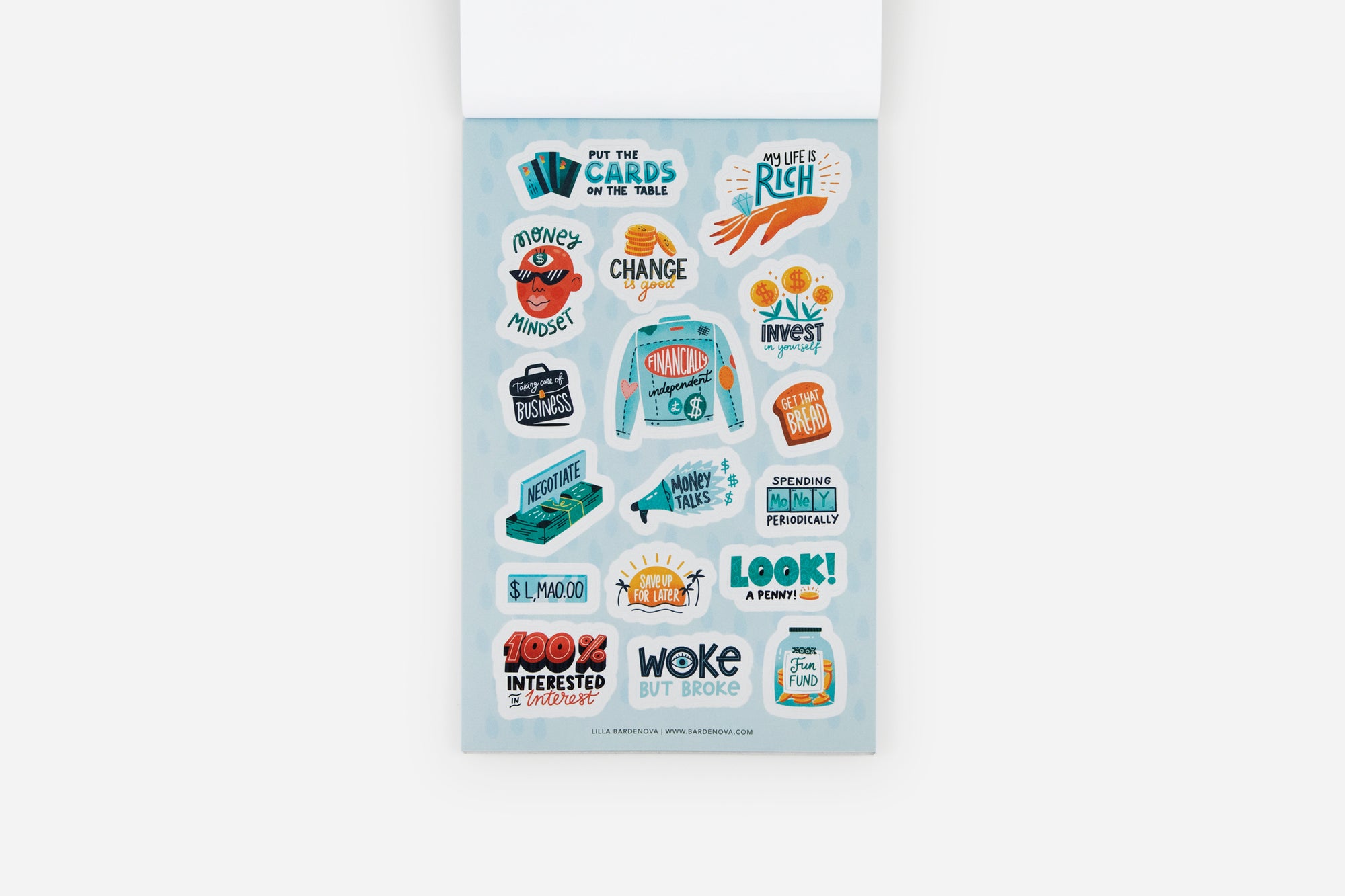 SAVE IT! Finance & Budgeting Sticker Book - Passion Planner