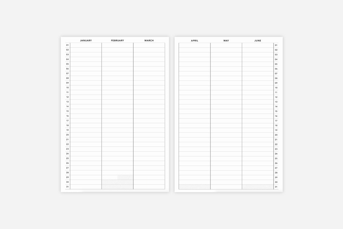 Yearly Overview - Passion Planner