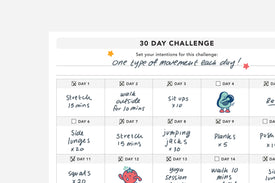 Create Your Own 30-Day Challenge - Passion Planner