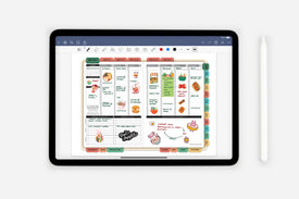 Digital Let's Eat! Foodie Sticker Book - Passion Planner