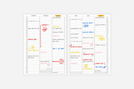 Yearly Overview - Passion Planner