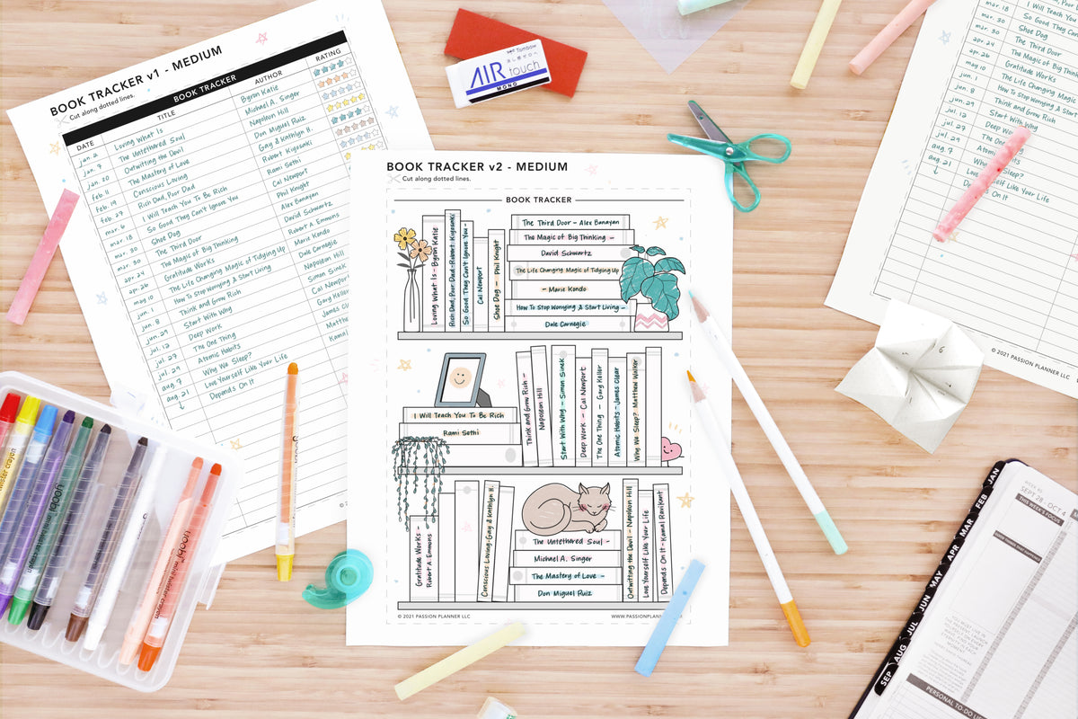 Book Tracker - Passion Planner