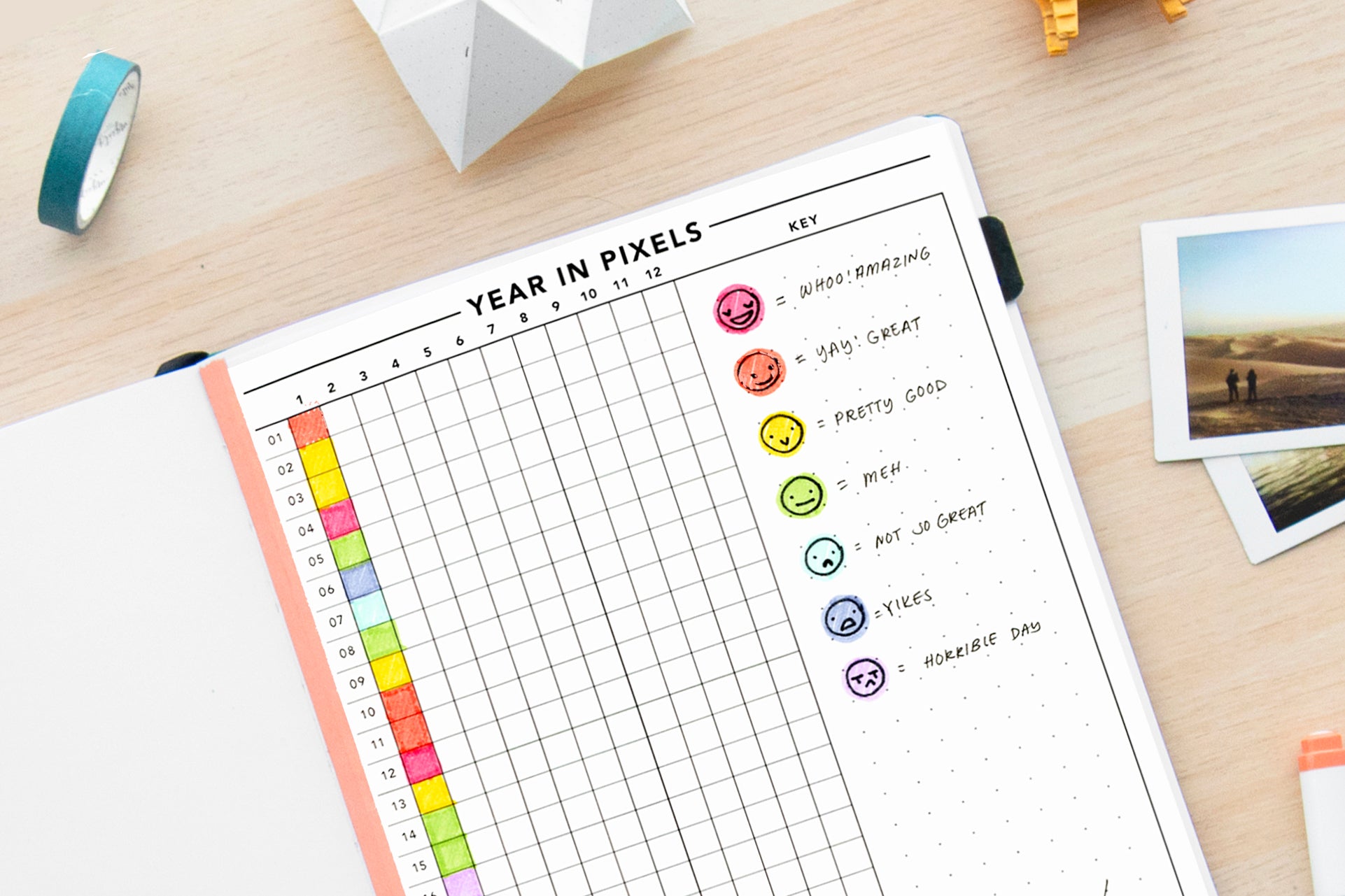 Year in Pixels - Passion Planner