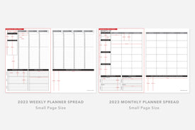 Passion Planner Weekly Layout Size Measurements - Passion Planner