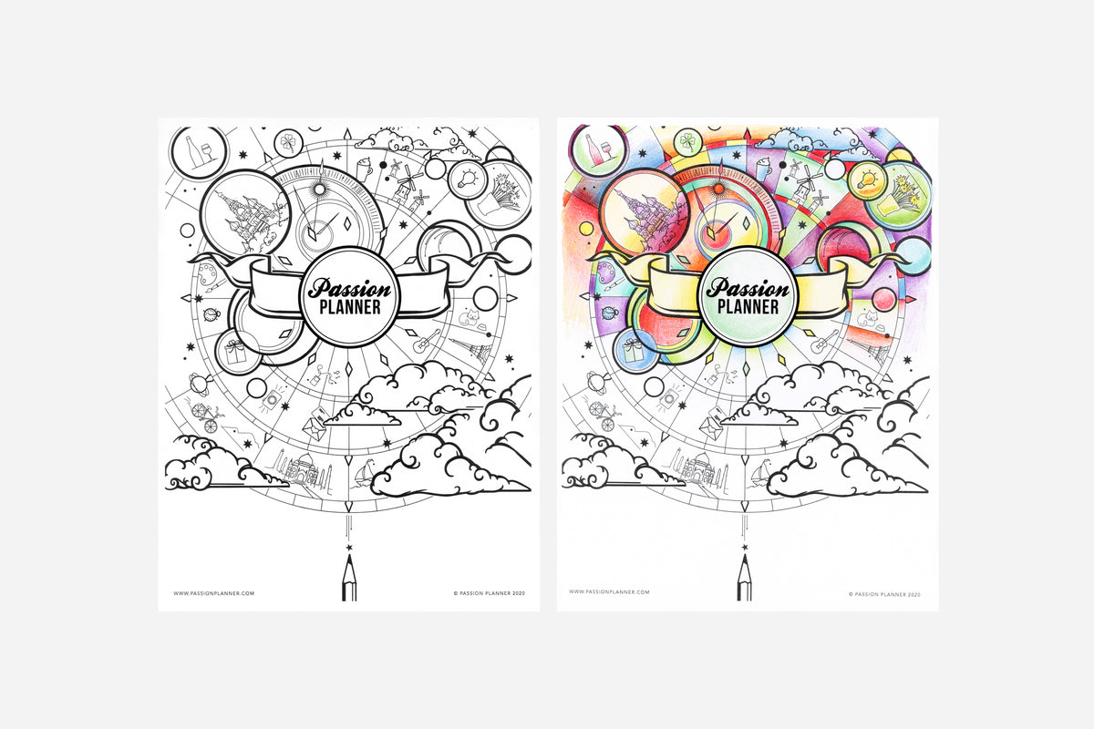 Coloring Pages - Passion Planner
